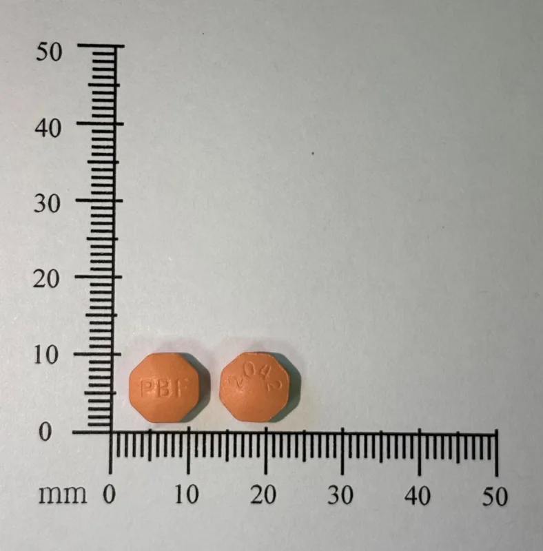法健達膜衣錠1毫克外觀