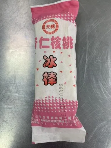 杏仁核桃冰棒 外包裝