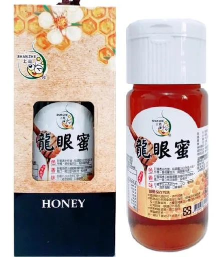 [上喆蜂蜜]龍眼蜜-700G(1入禮盒) 外包裝