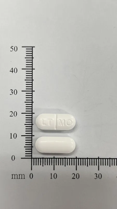 "利達"鹽酸美仿敏錠５００毫克（二甲二脈）外觀