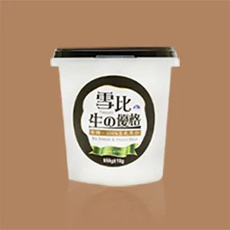 雪比生優格(無加糖)950g 外包裝