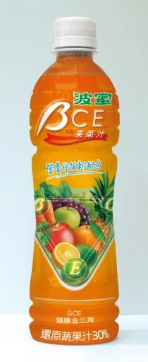 波蜜BCE果菜汁PET500 外包裝