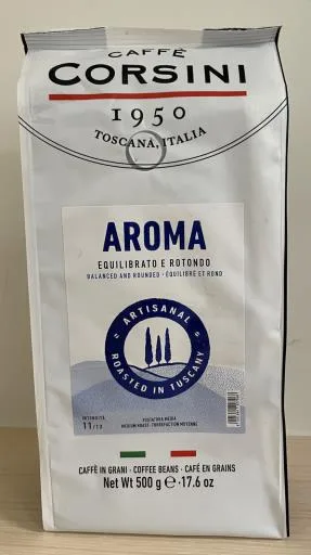 CORSINI香醇咖啡豆 外包裝