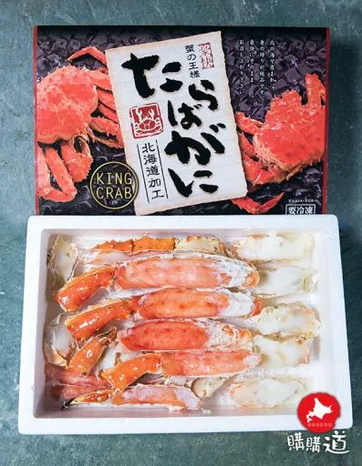 熟凍鱈場蟹腳(半邊去殼) 外包裝