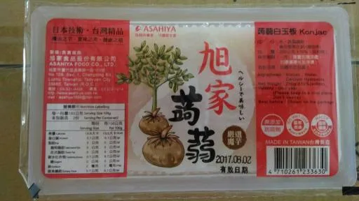 200g蒟蒻白玉板 外包裝
