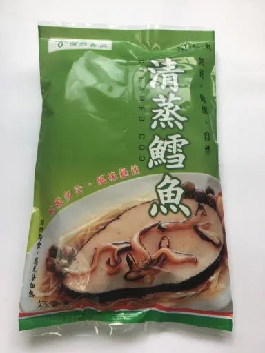 大清蒸鱈魚 外包裝