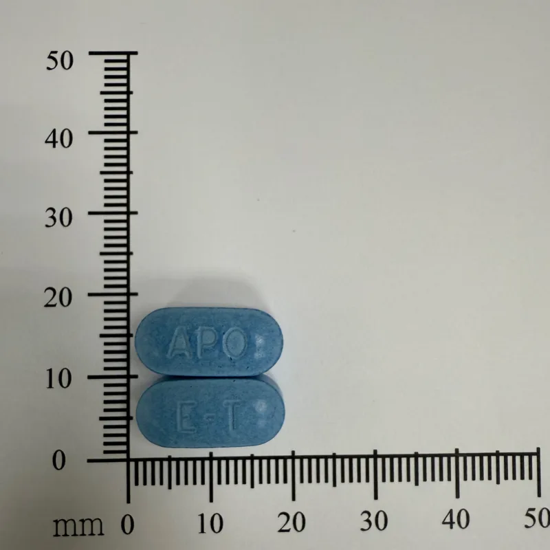 安保挺抗滋膜衣錠200/300毫克外觀