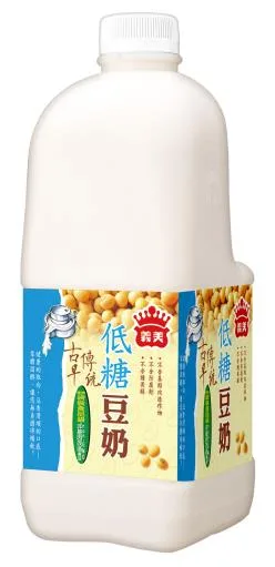 義美低糖豆奶 2L 外包裝