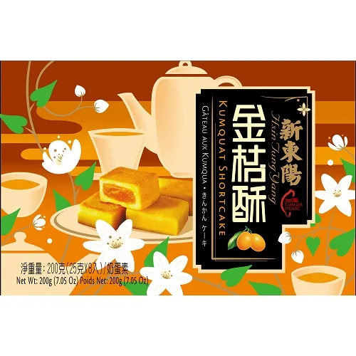 新東陽金桔酥25g*8入90天 外包裝