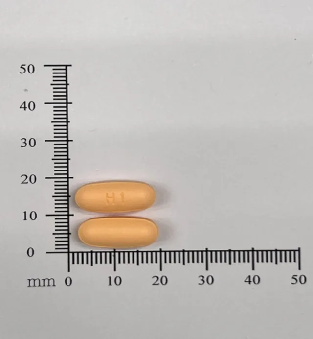 普拿疼伏冒治咳膜衣錠外觀