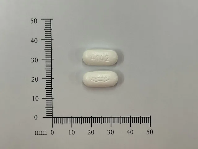 脈泰克膜衣錠400毫克外觀