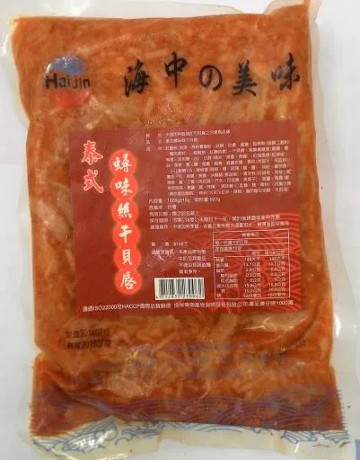 泰式蟳味干貝唇 外包裝