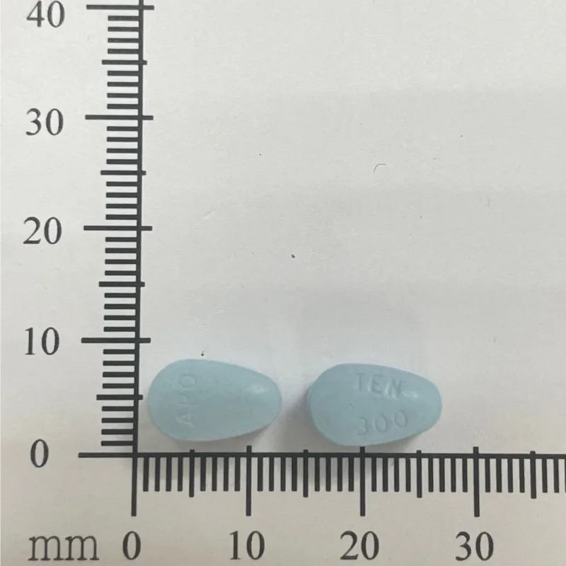 安保添能膜衣錠300毫克外觀