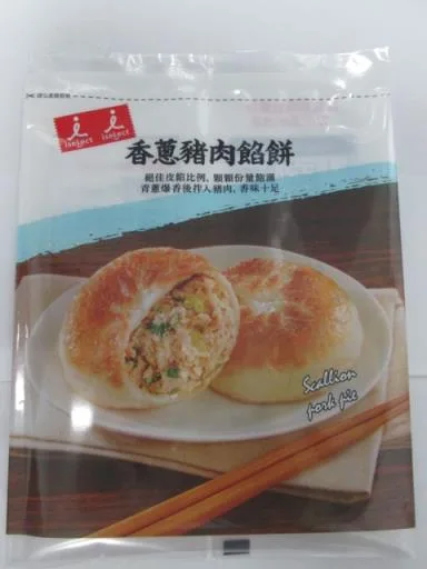 iseLect香蔥豬肉餡餅 外包裝