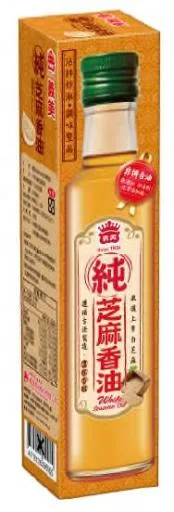 義美100%純芝麻香油 外包裝
