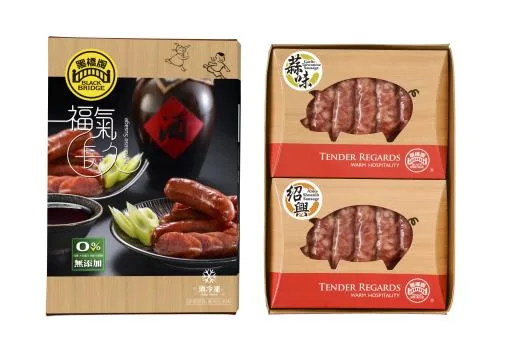 CVS福氣長久香腸禮盒－冷凍 外包裝