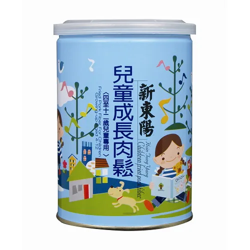 新東陽兒童成長肉鬆190G 外包裝