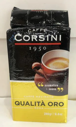 CORSINI頂級金牌咖啡粉 外包裝