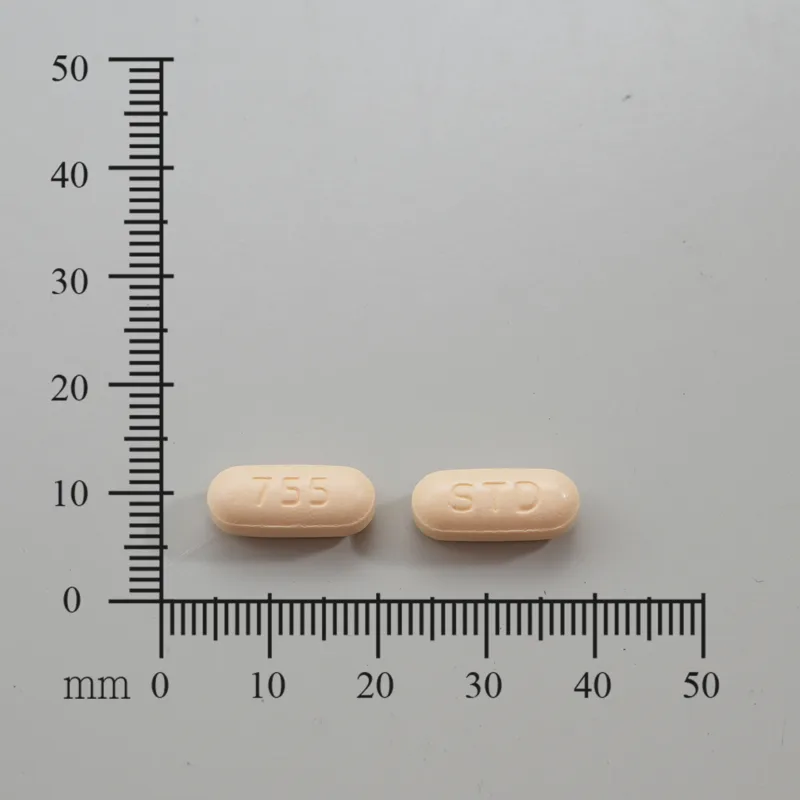 "生達"立除痛膜衣錠37.5毫克/325毫克外觀