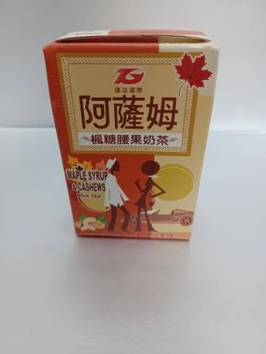 阿薩姆楓糖腰果奶茶 外包裝