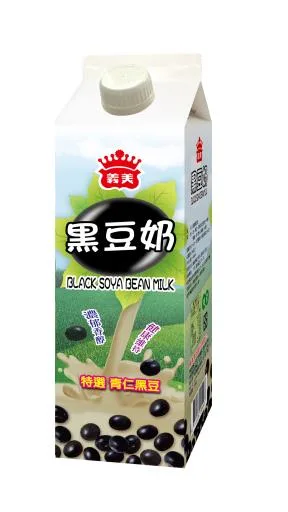 義美黑豆奶 外包裝