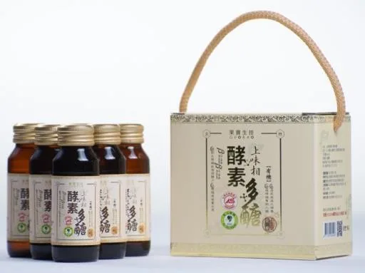 上味相有機酵素多醣60ML/6入 外包裝