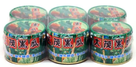 大茂黑瓜 (罐六入) 外包裝
