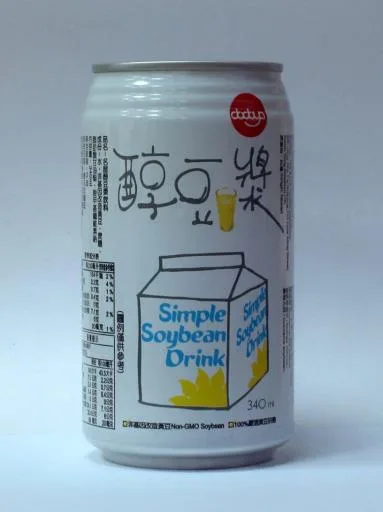 340ml醇豆漿飲料 外包裝