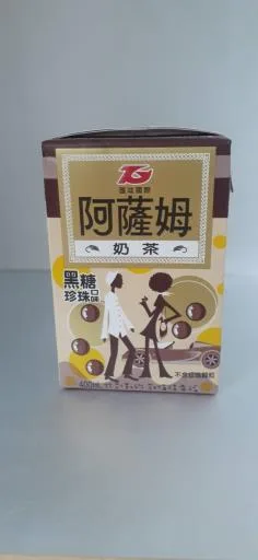 阿薩姆黑糖珍珠奶茶口味400mL 外包裝