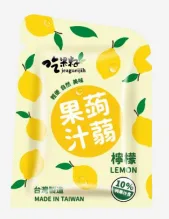 吃果籽檸檬果汁蒟蒻 外包裝