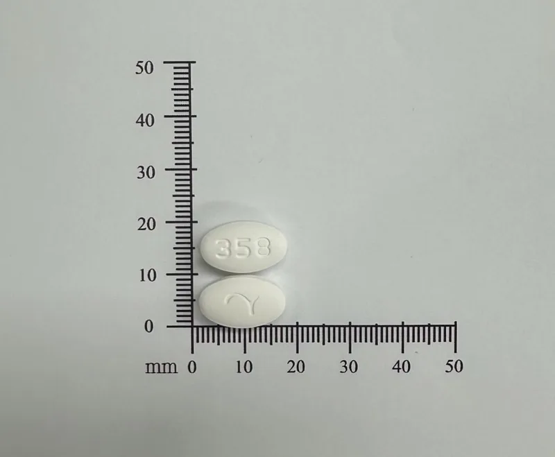 愛瑞治膜衣錠250毫克外觀