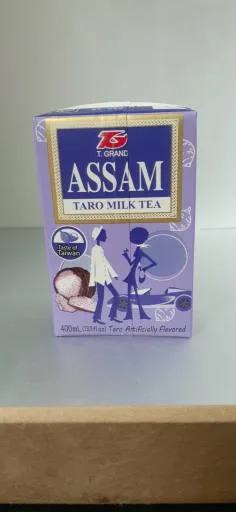 阿薩姆芋香奶茶400mL 外包裝