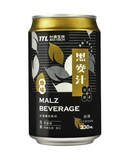 0.33公升罐裝TTL原味黑麥汁(109年新版) 外包裝