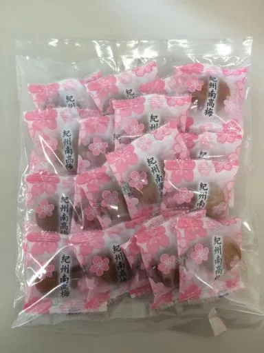 蜂蜜味梅乾 外包裝