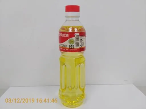 0.6公升大豆沙拉油 外包裝