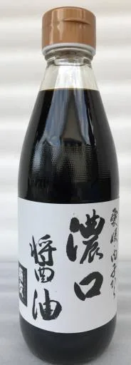 森文濃口醬油(釀造醬油) 外包裝