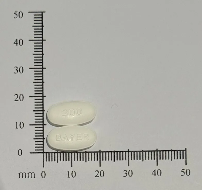 諾博戈膜衣錠300毫克外觀
