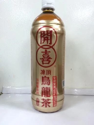 開喜凍頂烏龍茶975ml 外包裝