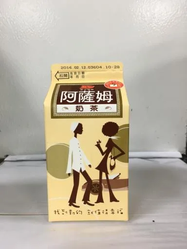 阿薩姆奶茶IP400ml 外包裝