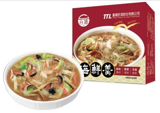 台酒海鮮羹 外包裝