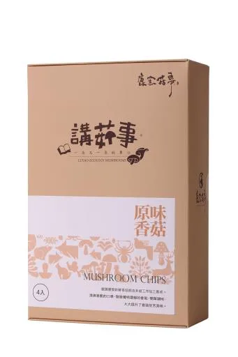 原味香菇餅乾-四入分享包 外包裝