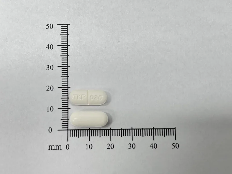滴必克錠５００公絲（梯尼達諾）外觀