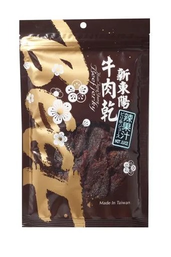 新東陽辣味果汁牛肉乾265G 外包裝