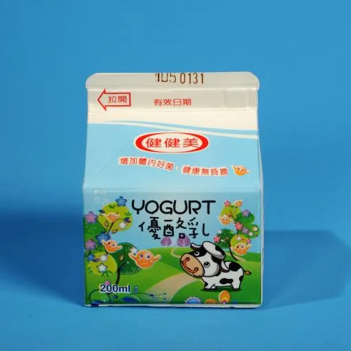健健美優酪乳(200ml) 外包裝