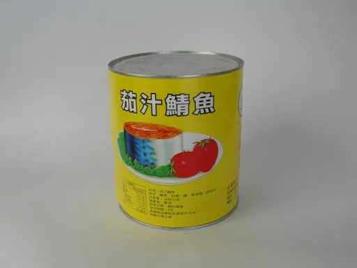 老船長茄汁鯖魚 外包裝