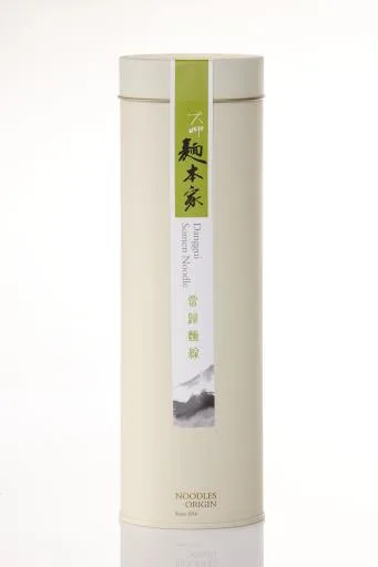 鐵罐裝當歸麵線 外包裝
