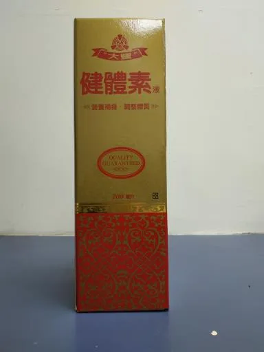 健體素液 外包裝
