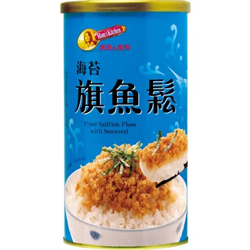 (250g/圓罐)海苔旗魚鬆60-AE40 外包裝