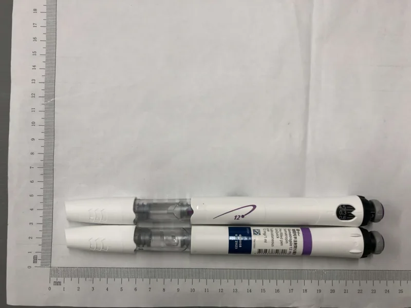 增若托平注射劑 12 毫克外觀