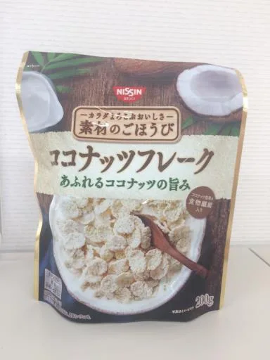 早餐椰子片 外包裝